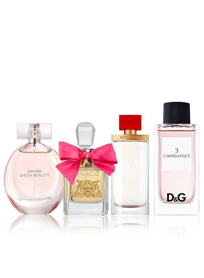 Perfume Gifts مجموعة العطور مكونة من 4 قطع  - Image 1