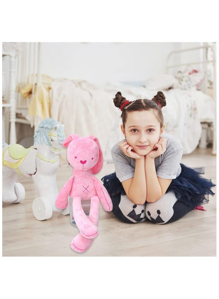 Cute Pink Rabbit Soft Plush Toys, Birthday Gift, for Bedroom Decoration - Image 3