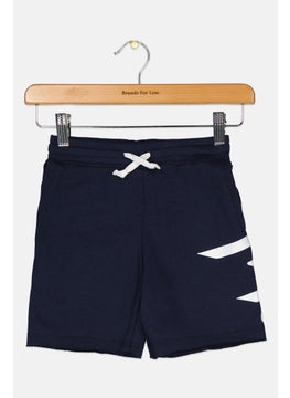 Toddler Boy Sportswear Brand Logo Outdoor Short, Navy