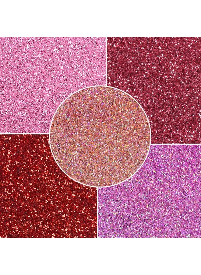 MARBLERS Cosmetic Grade Fine Glitter 5-Pack [Pink Vibe] 0.90oz (25g) | Non-Toxic | Vegan | Cruelty-Free | Eyeshadow, Nail Polish, Nail Art | Festival, Rave & Party Makeup | Body & Face  - Image 2