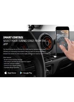 Race Chip Racechip Gts Black Volvo V60 (F) After 2010 D5 (224 Ps / 165 Kw) Professional Chip Tuning Kit with App App Control Made In Germany  - Image 2