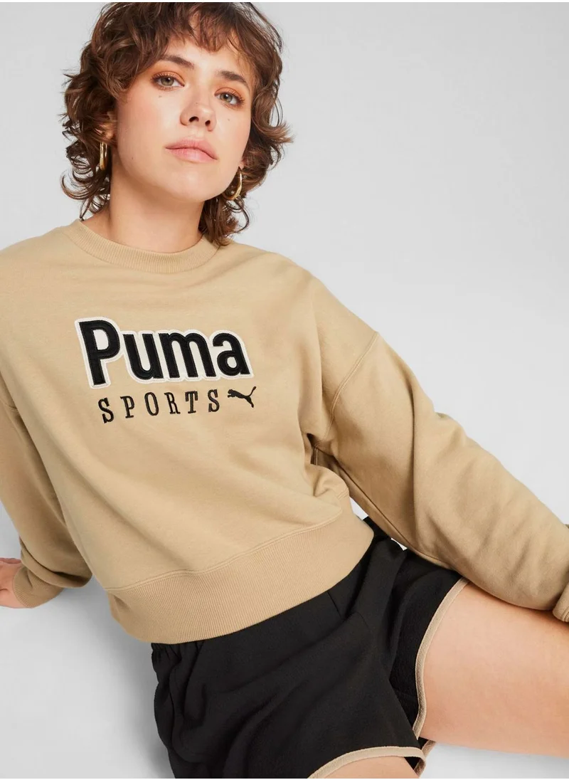 PUMA Team Oversized Sweatshirt