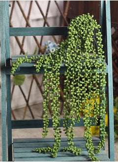 URbazaar 4Pcs String of Pearls Plant Artificial Hanging Succulents Plants for Home Garden Decor  - Image 1