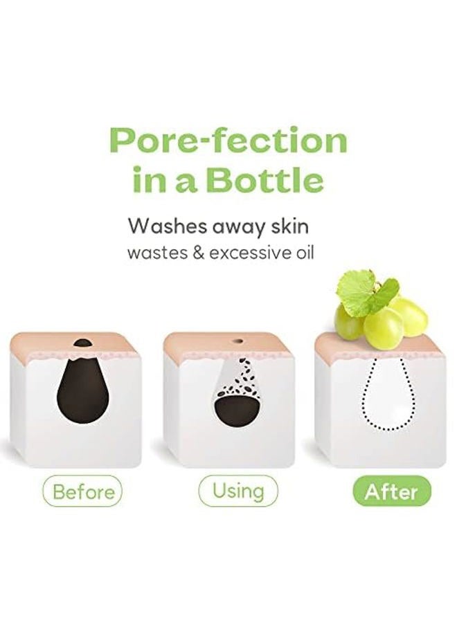 frudia Green Grape Pore Control Face Toner (6.59 fl oz), Pore Minimizing Korean Toner with 89% Green Grape Extract, Tannin Pore Complex & Anti Sebum P for Sensitive Skin, Alcohol-Free - Image 4