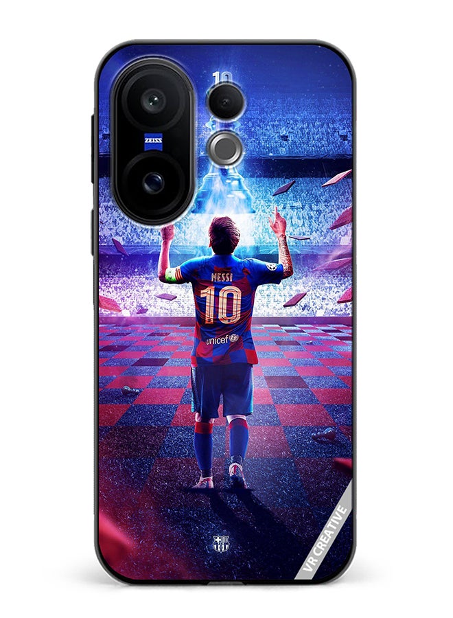 Protective Case Cover For Vivo X200 FE Messi Design Multicolour