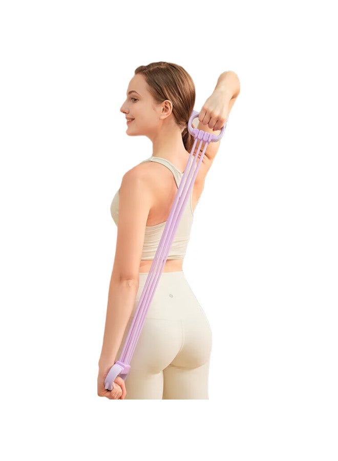 LONGWAY Back Opening Resistance Band For Women, Fitness Elastic Band For Shoulder Opening, Back Beauty Back Artifact, Resistance Rope Stretch Band For Back Training - Image 2