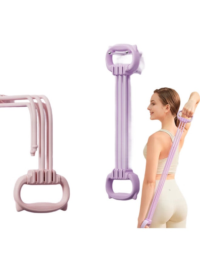 LONGWAY Back Opening Resistance Band For Women, Fitness Elastic Band For Shoulder Opening, Back Beauty Back Artifact, Resistance Rope Stretch Band For Back Training - Image 3