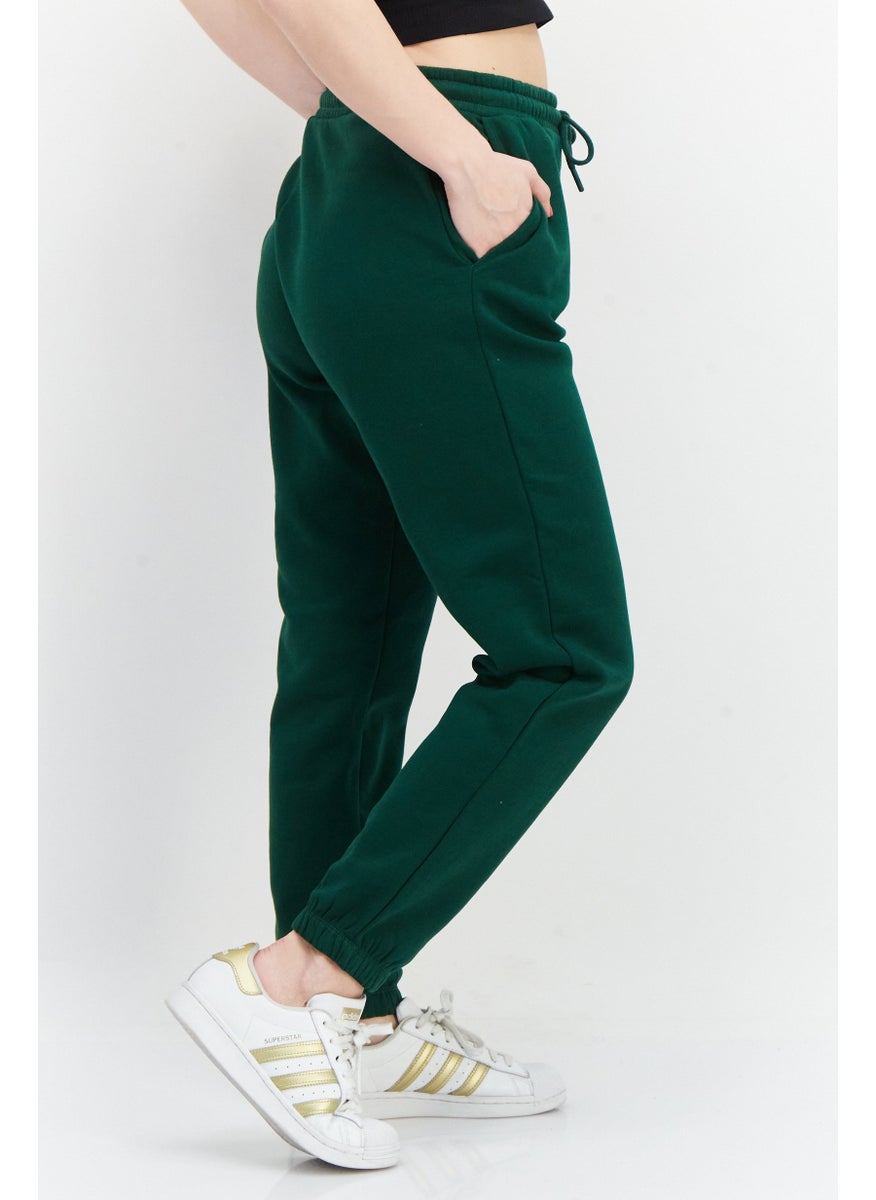 Women Drawstring Solid Non Stretchable Jogger Pants, Green - pzsku/Z4768ADE129664153941AZ/45/_/1737900766/a7b7451c-ac93-4643-9e4c-31ff12c562ae