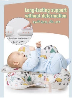 bbet Nursing Pillow for Breastfeeding, Multi-Functional Original Plus Size Breastfeeding Pillows Give Mom and Baby More Support with Removable Cotton Cover  - Image 3