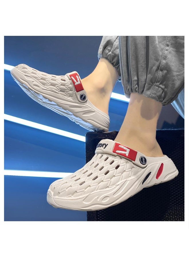 NIBEMINENT Flat Sandals Men Shoes  Slippers Men Garden Platform Sandals Man Summer Sandals Male Sneakers Outdoor  - Image 4