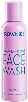 Frownies غسول الوجه المتوازن pH من فراونيز - منظف طبيعي للبشرة خالي من الصابون مع مستخلصات الفواكه - Image 1