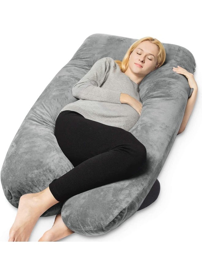 SUPAAR Pregnancy Pillow U-Shape Full Body Maternity Pillow - Image 1