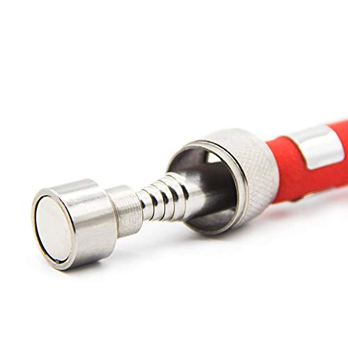 VASTOOLS Telescopic Magnetic Pickup Tool,10LB Magnet Stick, 30" Extendable Magnet with Pocket Clip - Image 4