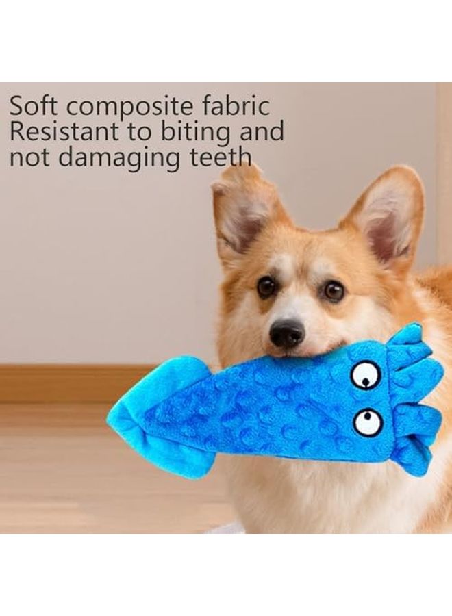 Colorful 25cm Squid Dog Toy Interactive Chew Travel Pet Toy - Image 4