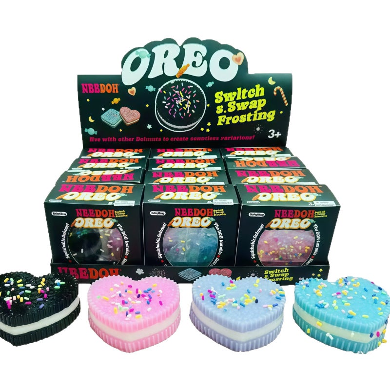 Squishy Fidget Toy Stress Relief - Donut & Cookie Shapes - Image 5
