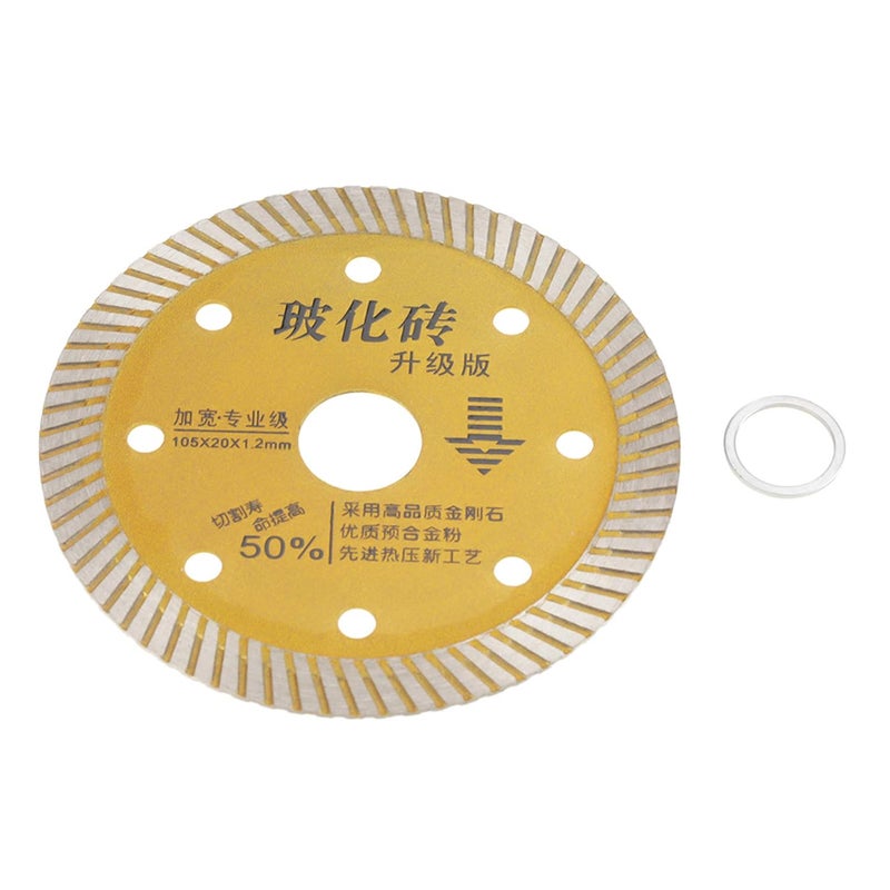 105 مم منشار ماسي ذهبي لقطع الخرسانة والجرانيت والرخام والبلاط والحجر - Image 2