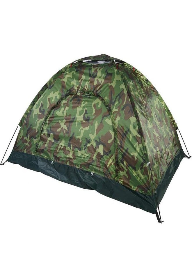 DS ENTERPRISE Military Tent House-6 Person Waterproof Foldable Hiking Dome Camping Tent with Carry Bag, Heavy Wind, Storm Proof Campers for Outdoor Beach, Travelling, Picnic Army Tent Size: 220X250X150cm - Image 2