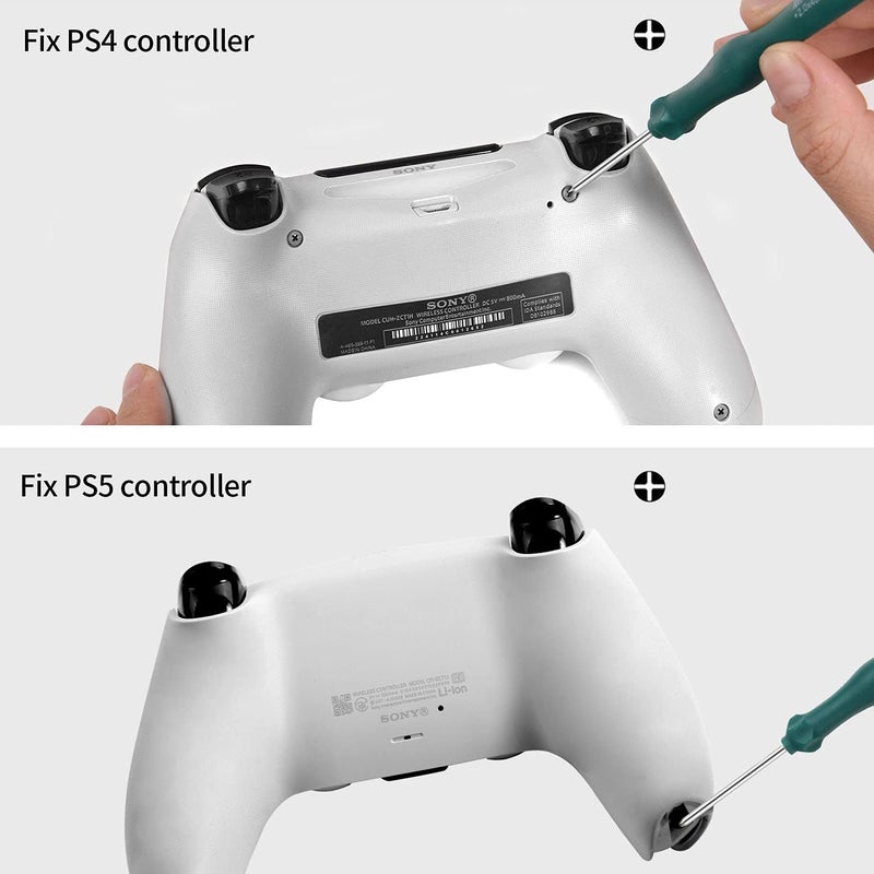 JAOYSTII مجموعة أدوات التنظيف والإصلاح لـ PS4 وPS5، مجموعة مفكات مع مفك أمان Torx TR9 ومفكات فيليبس PH00 وPH0 وPH1 لتفكيك جهاز Sony PlayStation 4&5 ووحدة التحكم - Image 5