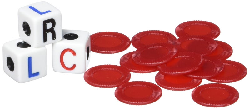 George and Company LCR Single Blister Game Random Chip Colors will be shipped, 5+ years - Image 1