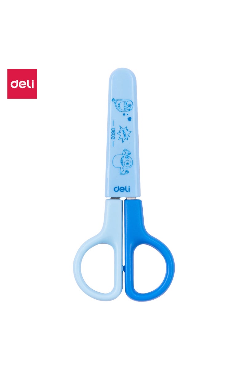 Deli ED60200 School Scissors, 120mm, Assorted Colours – For School & Kids’ Crafts - Image 2