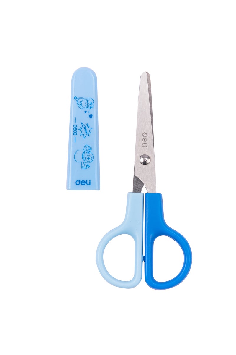 Deli ED60200 School Scissors, 120mm, Assorted Colours – For School & Kids’ Crafts - Image 4