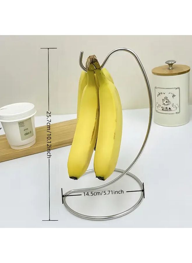 1pc Heavy Duty Metal Fruit Rack Hook Space Saving Banana Headphone Kitchen Organizer - Image 3
