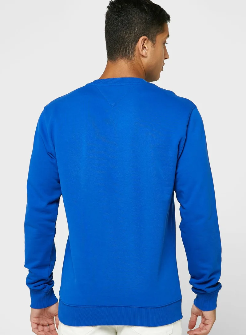 TOMMY JEANS Graphic Crew Neck Sweater