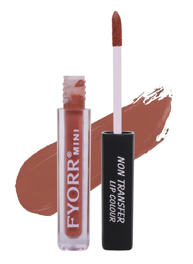 FYORR Non Transfer Matte Waterproof Liquid Lipstick Ultra Pigmented Non-Sticky Smooth Finish Lip Color, WineDivine_BrownNude_NudePerfect (4ml X 3) - Image 3