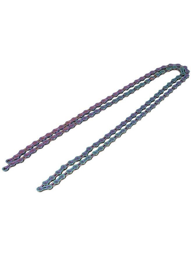 Thoraya Ultra Light 116 Links Bike Chain Replacement Part for Mountain Road Racing 10 Speed Bicycles  - Image 2