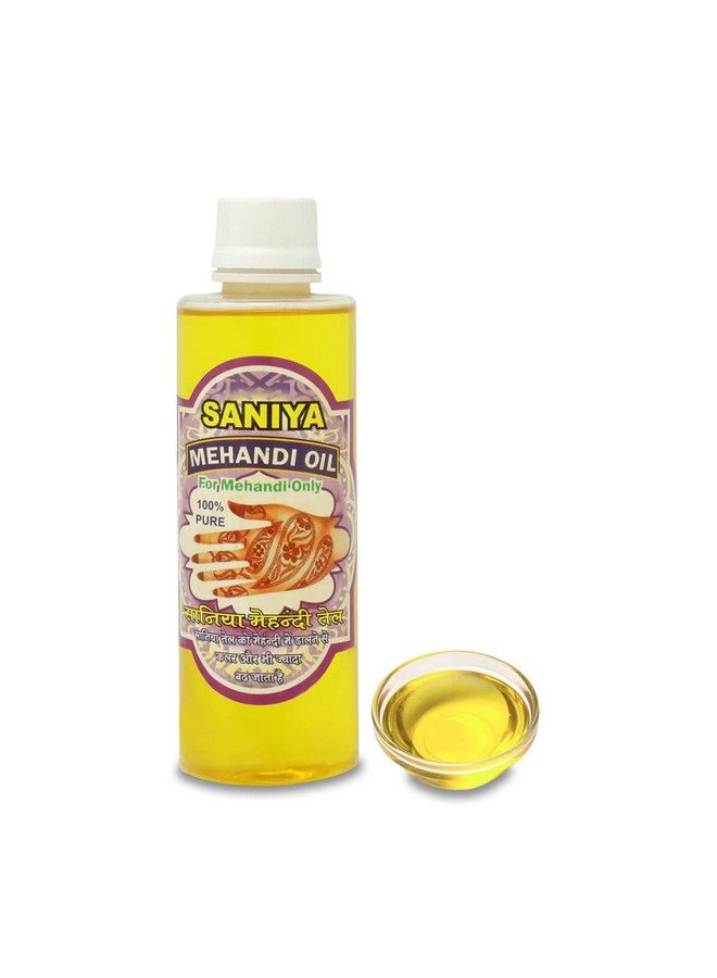 Afrin Henna Mahendi Saniya Oil For Making Mahendi Cones 200 Ml - Image 2