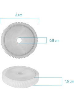 Alpha Auto Part محرك نافذة تروس داخلية لسيارة سكودا أوكتافيا - بلاستيك  - Image 4