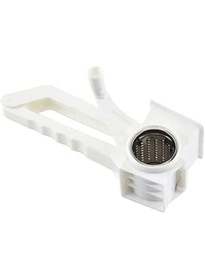 Stainless Steel Rotary Cheese Grater Two In One Handheld Shredder For Kitchen - Image 1