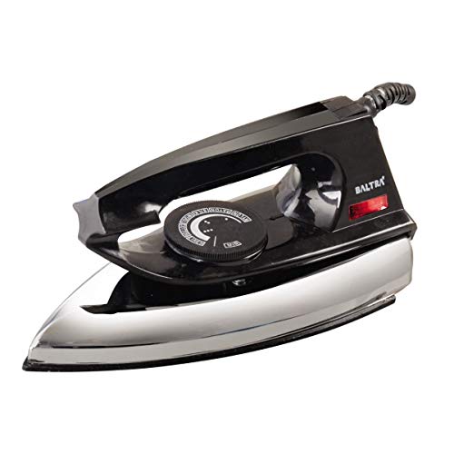 Baltra Casual 750 Watts Dry Iron | Non Stick Coated Soleplate | Light Weight | Adjustable temperature Control | Cotton Braided Swivel Cord | Press Iron for Clothes | 2 Years Warranty - Image 1