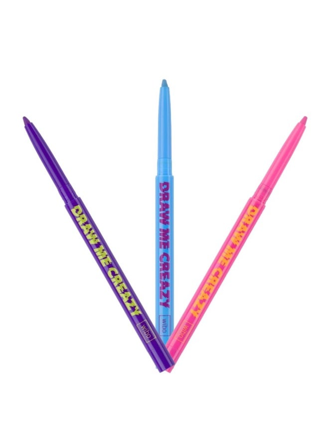 Wibo Make Up Junkie Draw Me Crazy Neon Automatic Eye Pencil 3 0.2g - Image 3