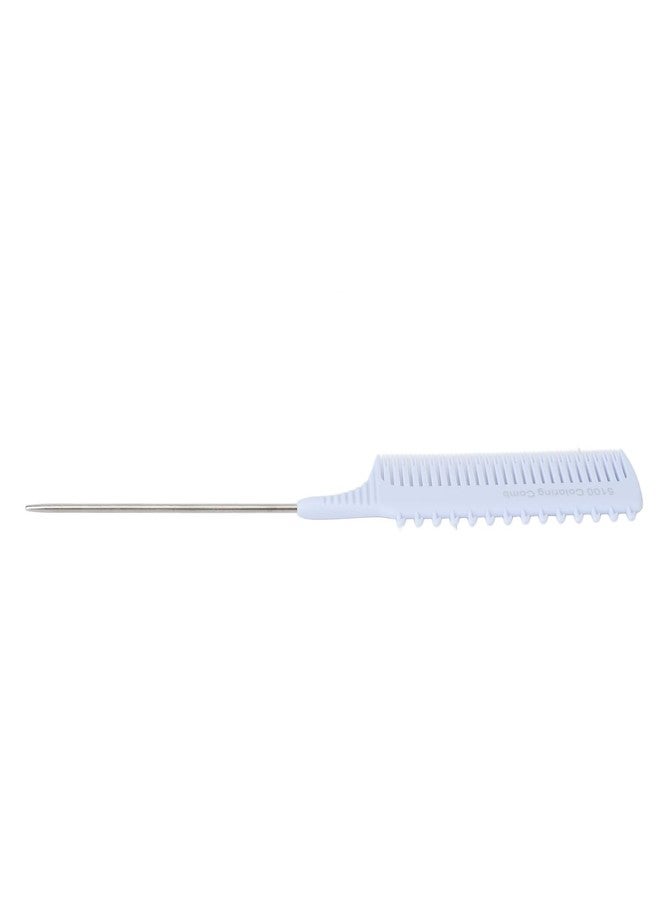 Semme Weaving Combs For Highlighting,Highlighting Clip Comb, Plastic Tail Comb with hook teeth,Fine Tooth Teasing Combs for Unisex,Hair Styling Rat Tail Parting Combs (Lavender) - Image 4