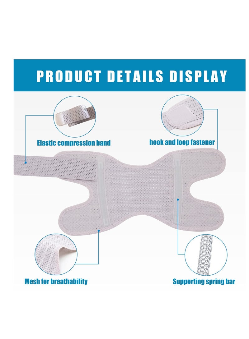 Adjustable Knee Brace with Side Stabilizers for Pain Relief in ACL MCL Injuries and Arthritis, Breathable Support for Men and Women - Image 4