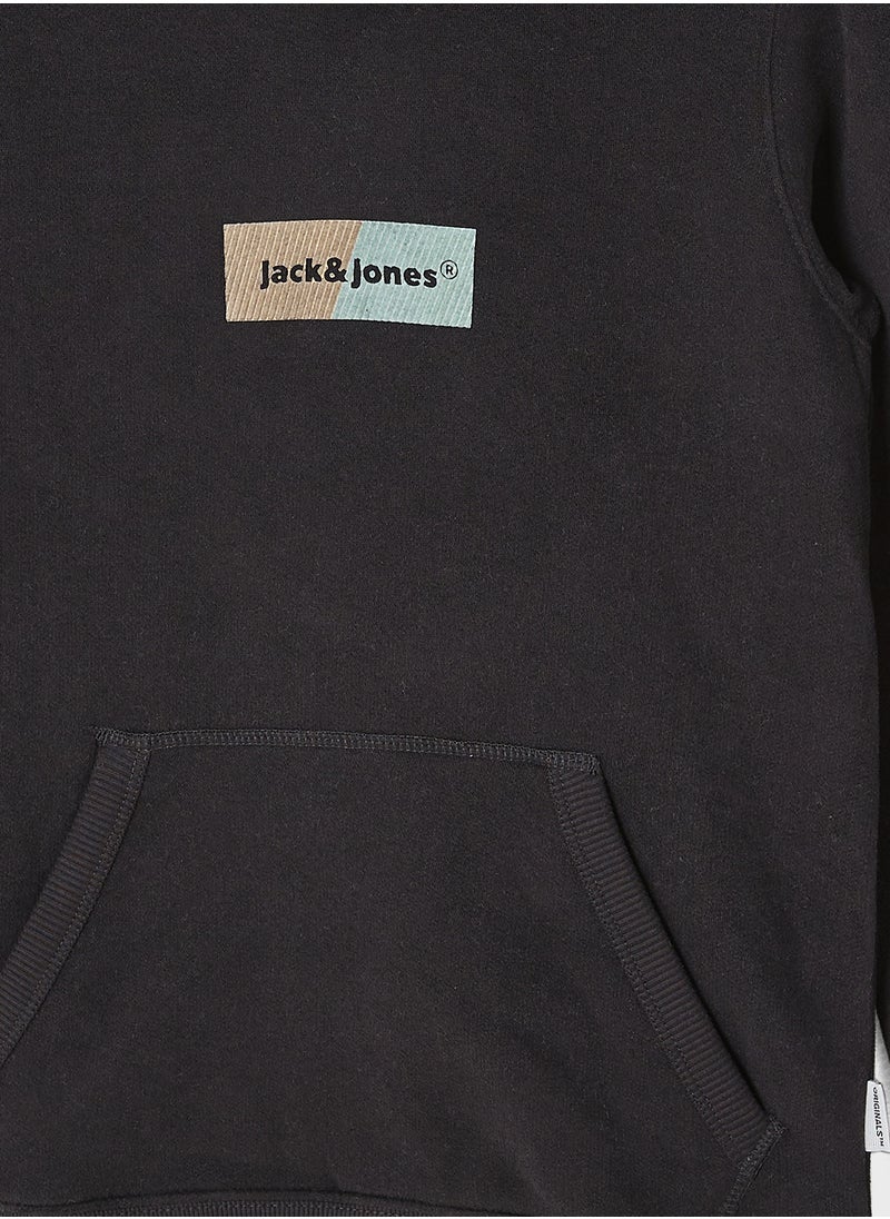 Jack & Jones Junior - Youth Pocket Hoodie - Image 1