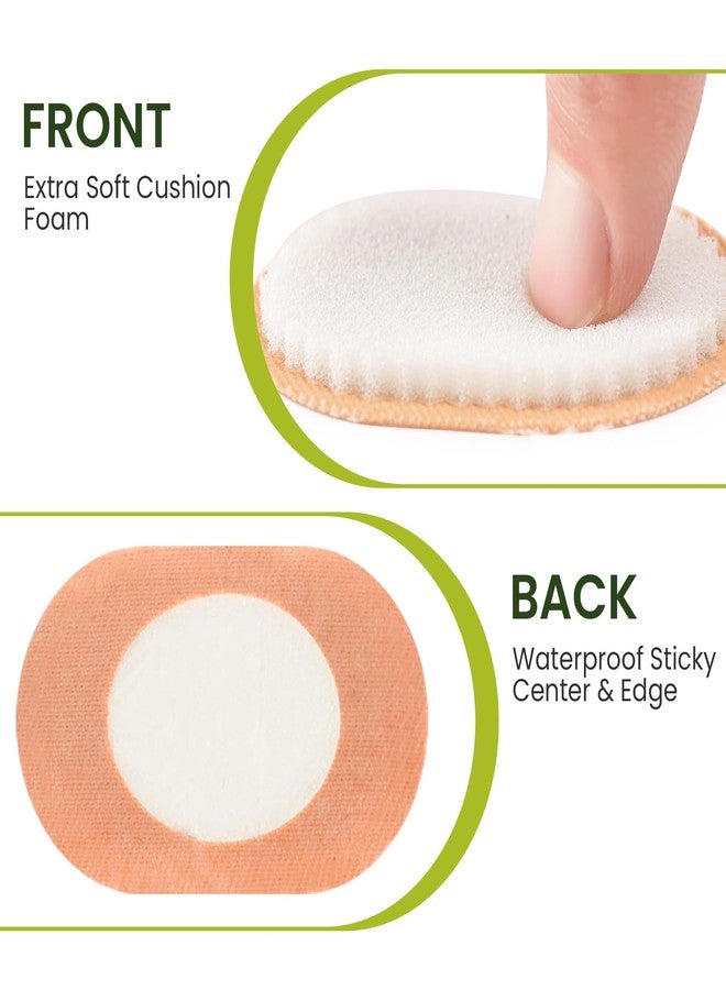 Bukihome Foam Bunion Pads to Wear with Shoes – Soft Bunion Cushion Protector - Breathable Foot Pad for All Day Comfort & Support - Self-Adhesive Bandages for Men and Women (18 Count, Medium) - Image 2