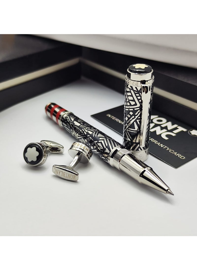 Mont Blanc Mont Blanc pen and cufflink Estelle Estelle New latest version Mont Blanc 