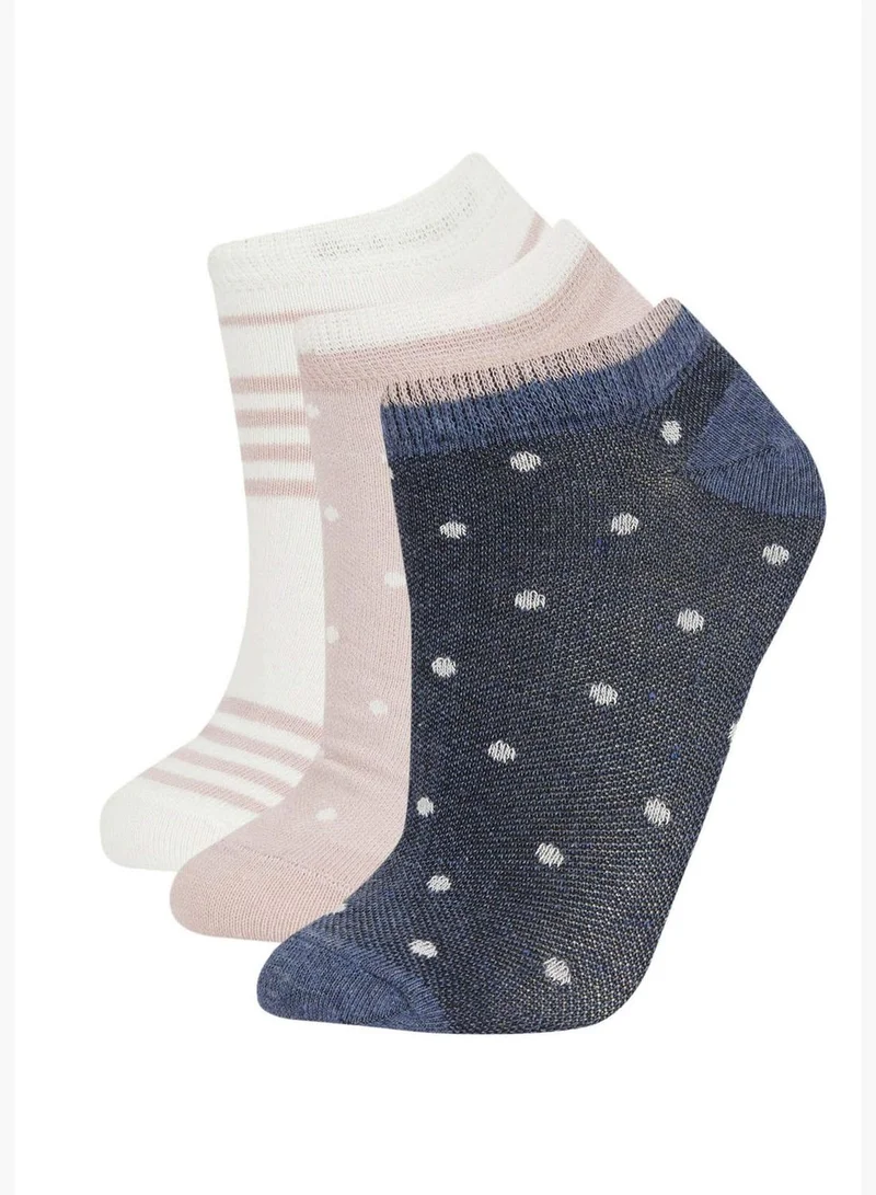 DeFacto 3 Pack Woman Low Cut Socks