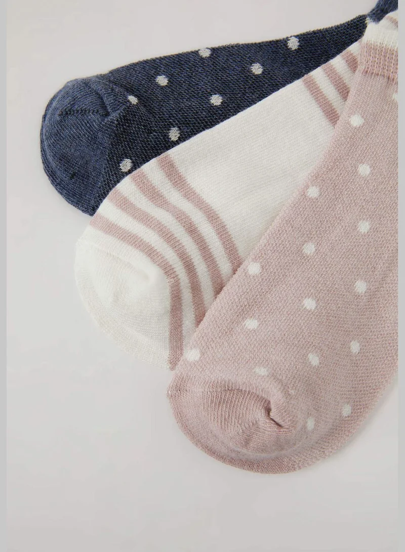 DeFacto 3 Pack Woman Low Cut Socks