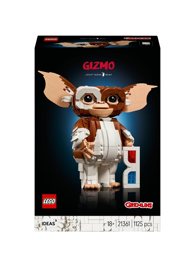 LEGO Ideas Gremlins: Gizmo 21361 Building Set (1125 Pieces) - Image 2