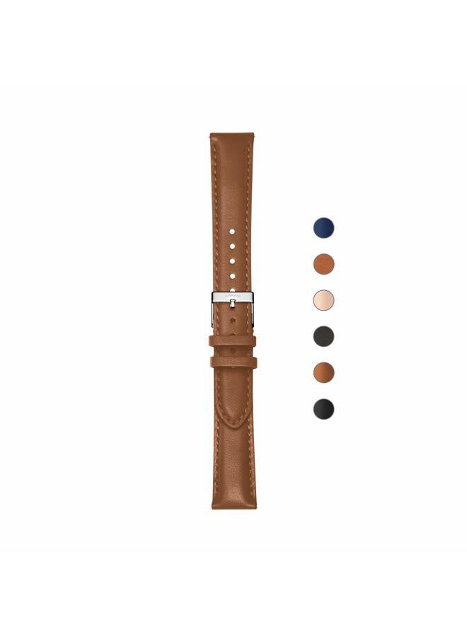 WITHINGS - Premium Leather Wristband for ScanWatch, Steel HR, HR Sport, Move ECG, Move and Steel - Image 1