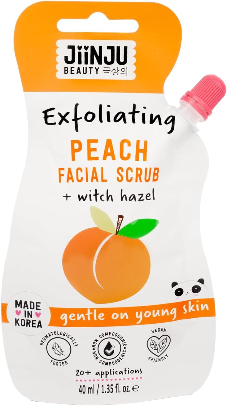 Exfoliating Peach Facial Scrub