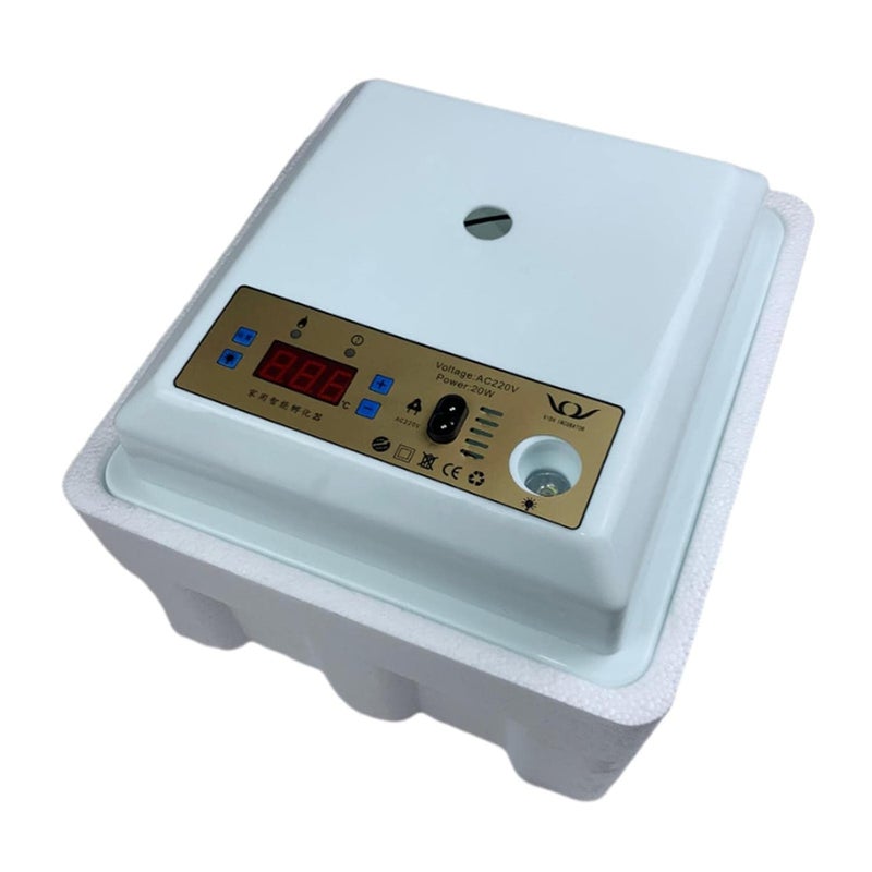 CALANDIS CALANDIS Egg Incubator Fully Automatic Poultry Hatcher Machine Automatic Eggs Turner 20 Eggs  - Image 1
