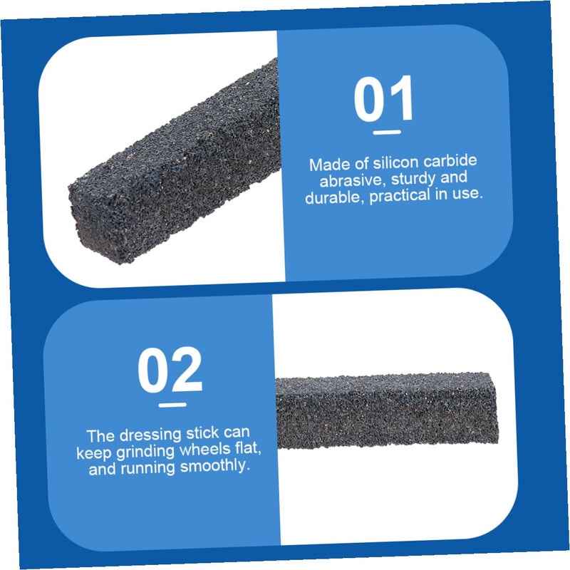 2Pcs Silicon Carbide Dressing Stick For Reshaping And Cleaning Bench Grinding Wheel - Image 4