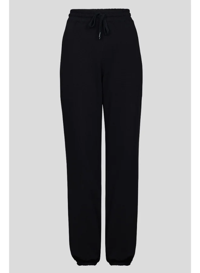NeceSera Midnight Black Terry Oversized Co-ord Set