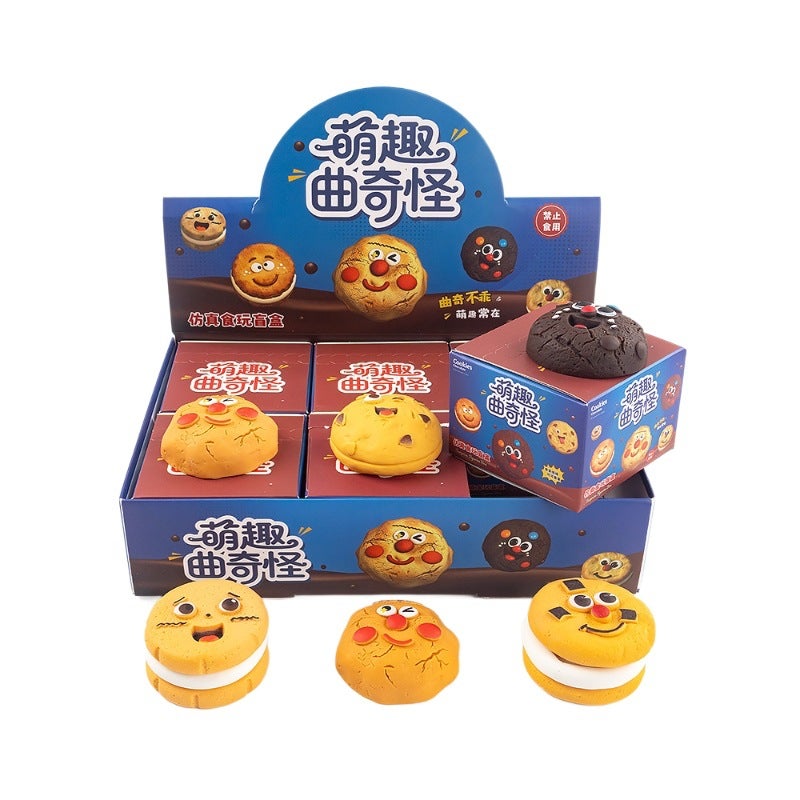 Resin Cookie Emoticon Blind Box Figurine - Image 5