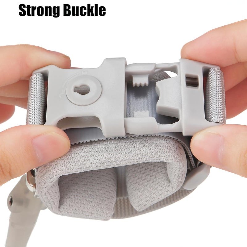 PandaEar Anti Lost Wrist Link, Toddler Harness Walking Leash Safety Child Wristband Leashes for Babies Kids (Grey) - Image 5