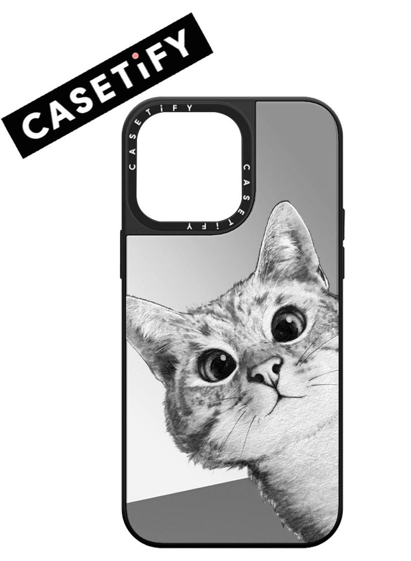 For iPhone 14 Pro Max Case Probe Cat Magnetic Phone Cover - Image 1